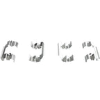 Set of 4 NAO Brake Pads for Suzuki Forenza, Reno (2007–2008)