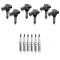 Set of 6 Ignition Coils & NGK Iridium Spark Plugs for Camaro CTS Impala (V6)