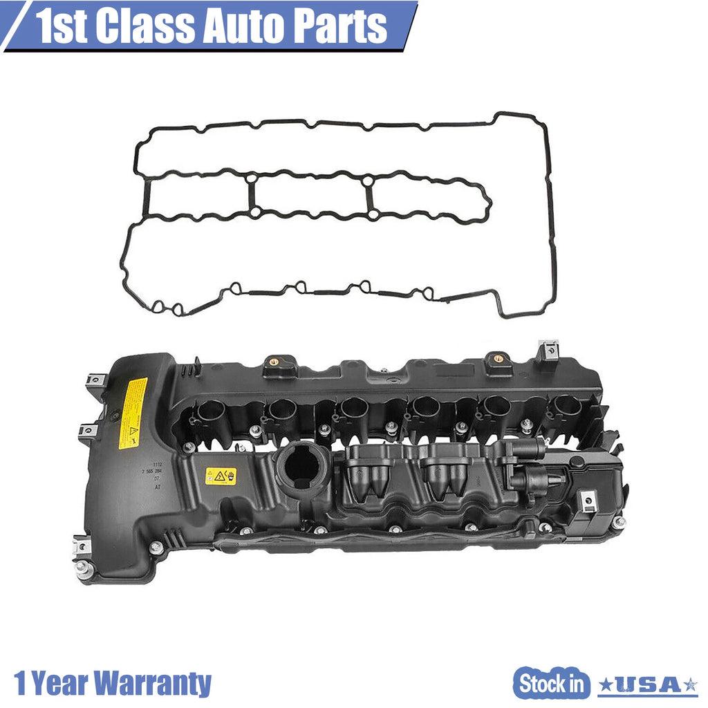 Engine Valve Cover with Gasket for BMW Z4 X6 135i 335i 535i (2006–2015)