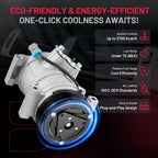 A/C Compressor CO28000C for GMC Savana 2500 (2008–2009) 4.8L 6.0L