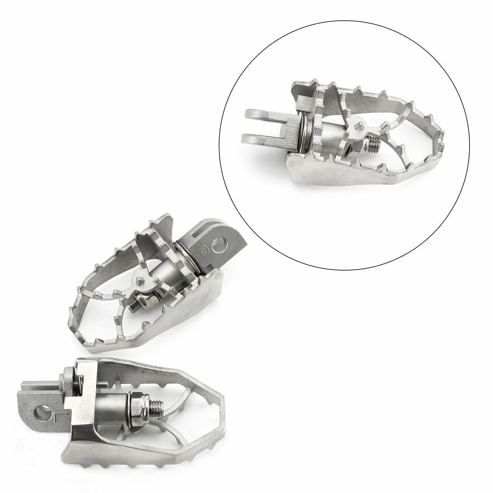 Front Footrests Foot Pegs for Yamaha Tracer 900/GT FJ-09 (2015–2020)