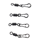 Set of 4 Quick Change Swivels for Fishing Tackle Carp Rig Clips