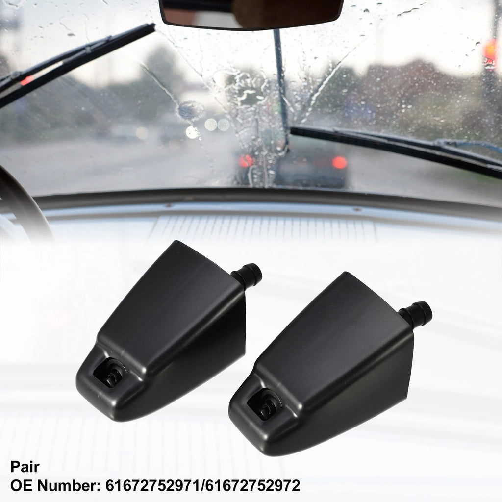 1 Pair Headlight Washer Nozzle for Toyota Land Cruiser 