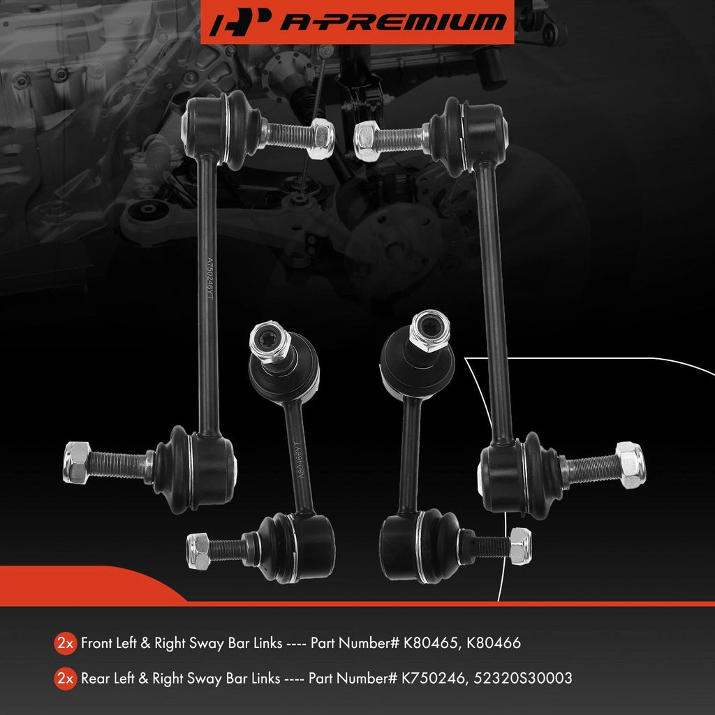 Set of 4 Stabilizer Bar Links for Honda Prelude (1997–2001)