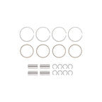 4Pcs Pistons & Rings Kit for Chevy Camaro Equinox Malibu Traverse 2.0L (2013–2020)