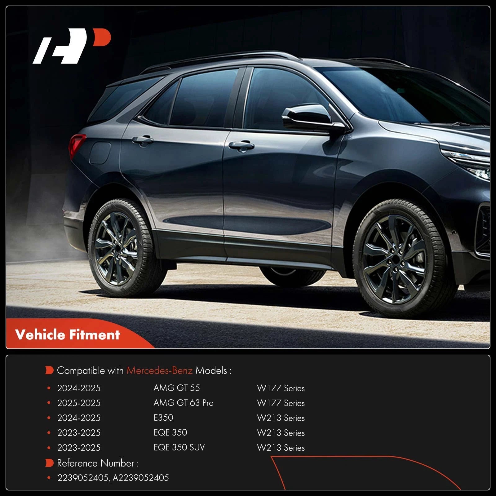 Door Lock Switch for Mercedes-Benz W177 AMG GT 55, W213 (2019–2023)