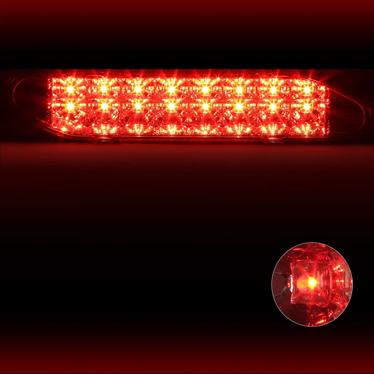 Full LED High Mount Third Tail Brake Light for Cube (2009–2014)