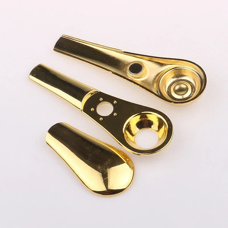Portable Spoon Pipe Magnetic Metal Tobacco Accessories