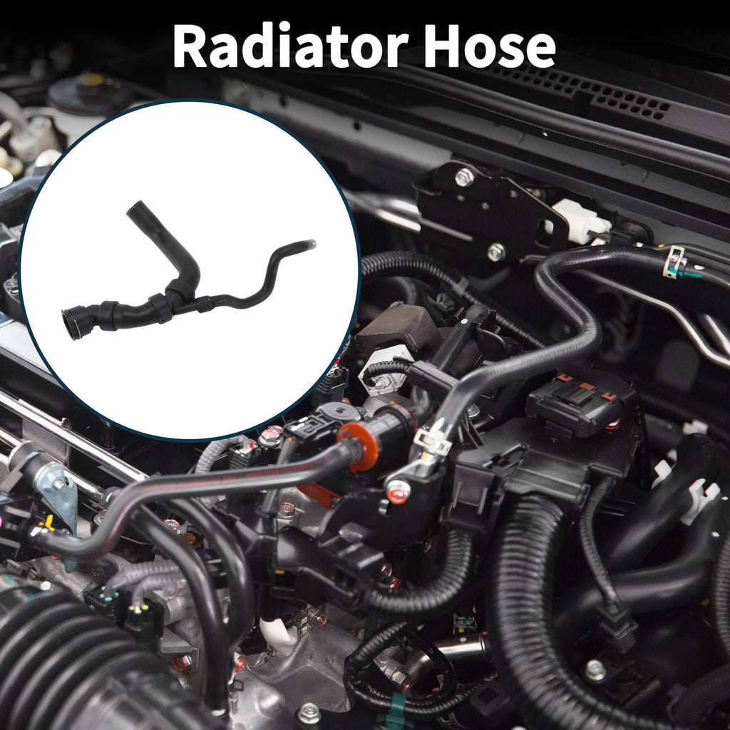 Radiator Hose Water Pipes for Audi A4 (1994–2000) No. 8D0121101AF Black