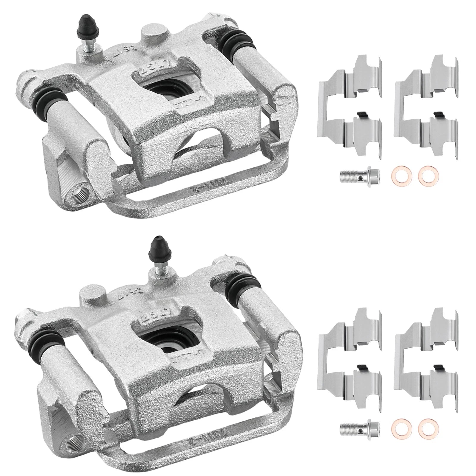 Rear Brake Calipers for Nissan Altima (2002–2018), Maxima (2003–2023) Pair