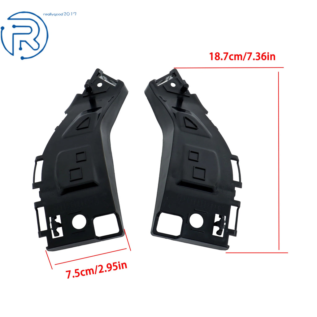 2X Side Front Bumper Cover Support Rails for Ford Flex (2009-2019)