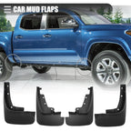 Set of 4 Mud Flaps Splash Guards for Ford Edge SE (2019–2022)