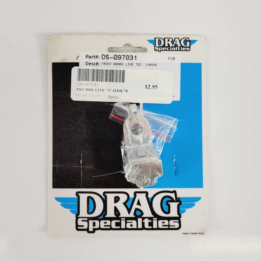 Front Brake Line T-Junctions for Harley (DS-097031)