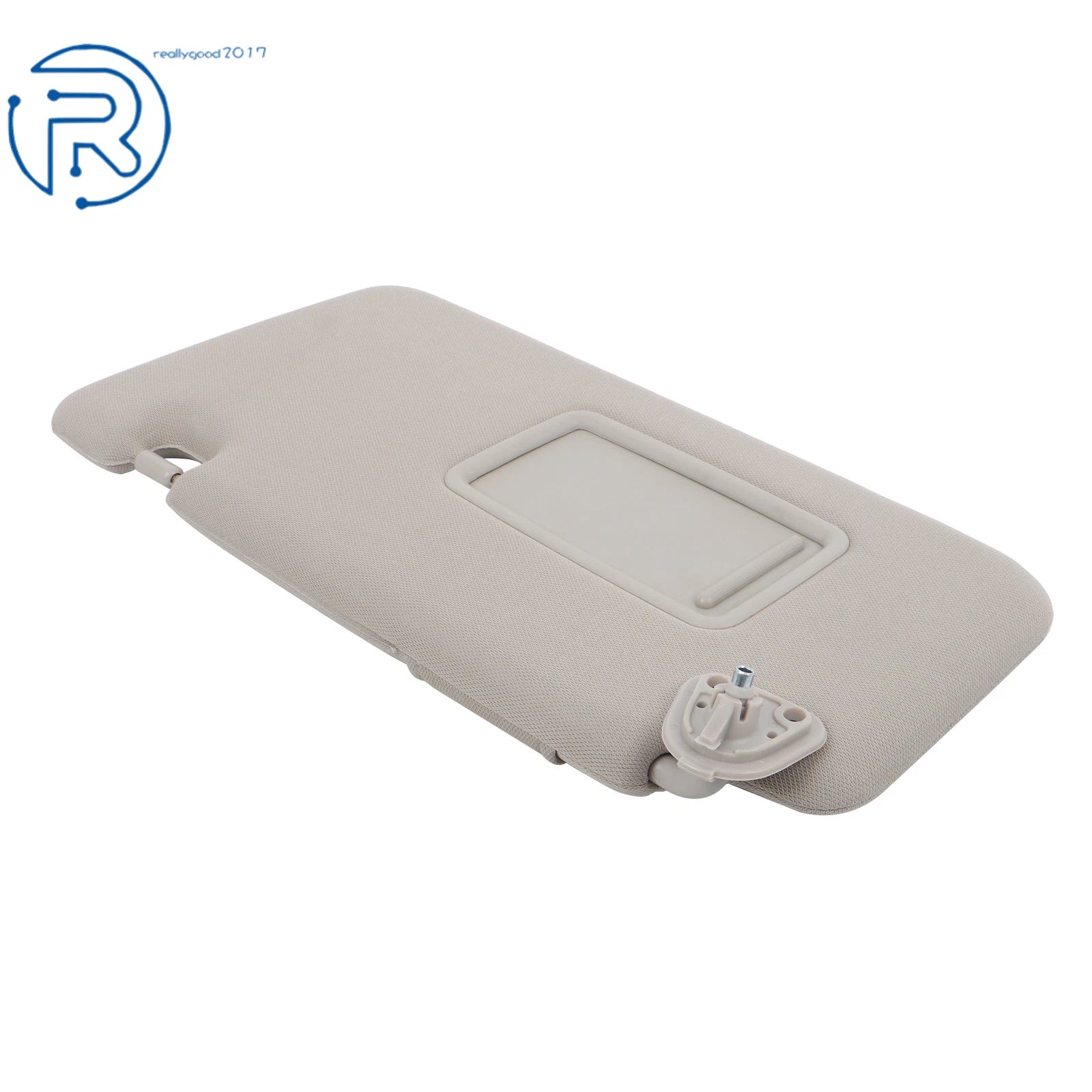 Driver Side Sun Visor Shade for Nissan Versa (2007–2012) Gray Plastic
