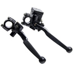 Set of 2 Brake Clutch Lever Master Cylinder for Yamaha Honda 22mm