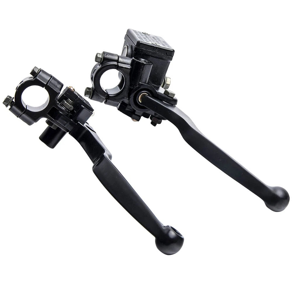 Set of 2 Brake Clutch Lever Master Cylinder for Yamaha Honda 22mm