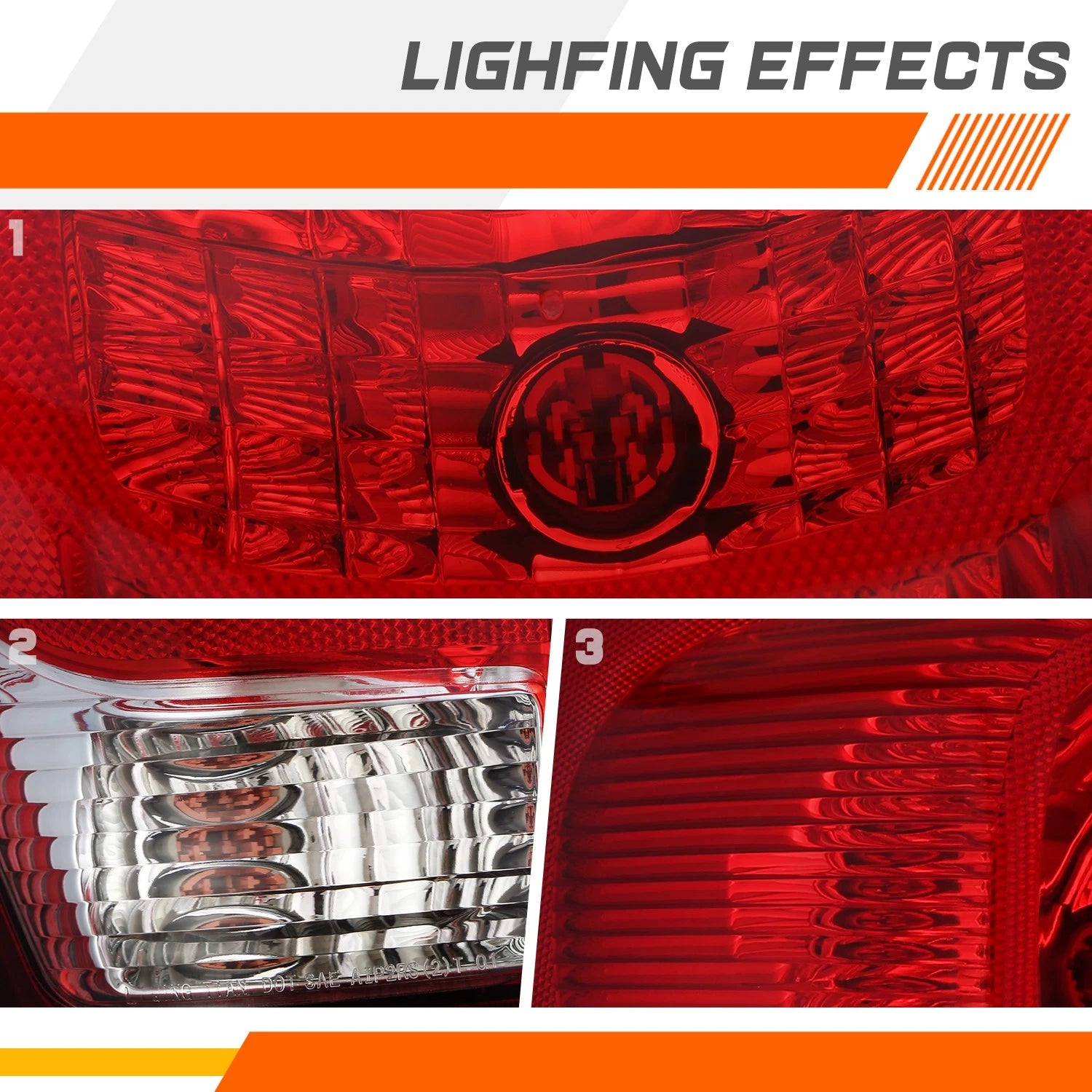 Chrome Tail Light Assembly for Chevy Avalanche 1500 2500 (2002–2006)