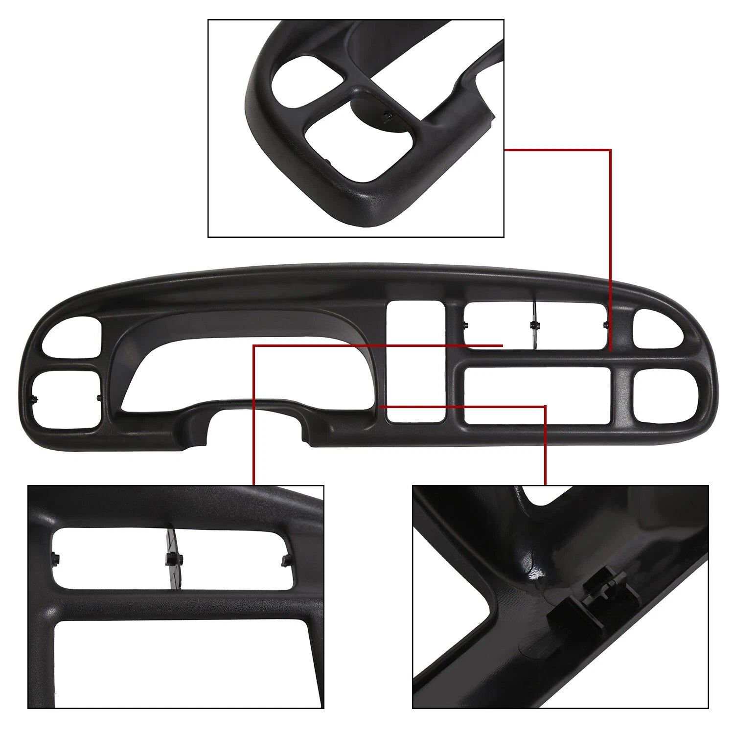 Dash Board Bezel for Dodge Ram 1500 2500 3500 (1998–2002)