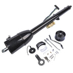 32" Black Stainless Steel Tilt Steering Column