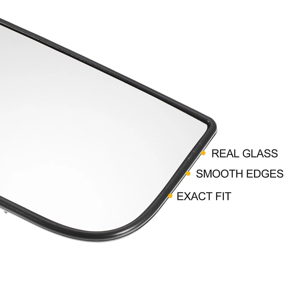 Pair Mirror Glass Left Right for Chevrolet GMC (Non-heated)