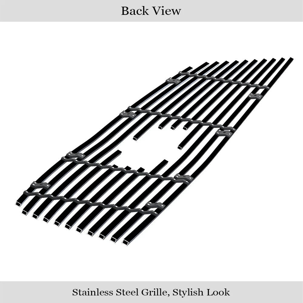 Stainless Black Billet Grill Insert for Chevy Traverse (2013-2017)