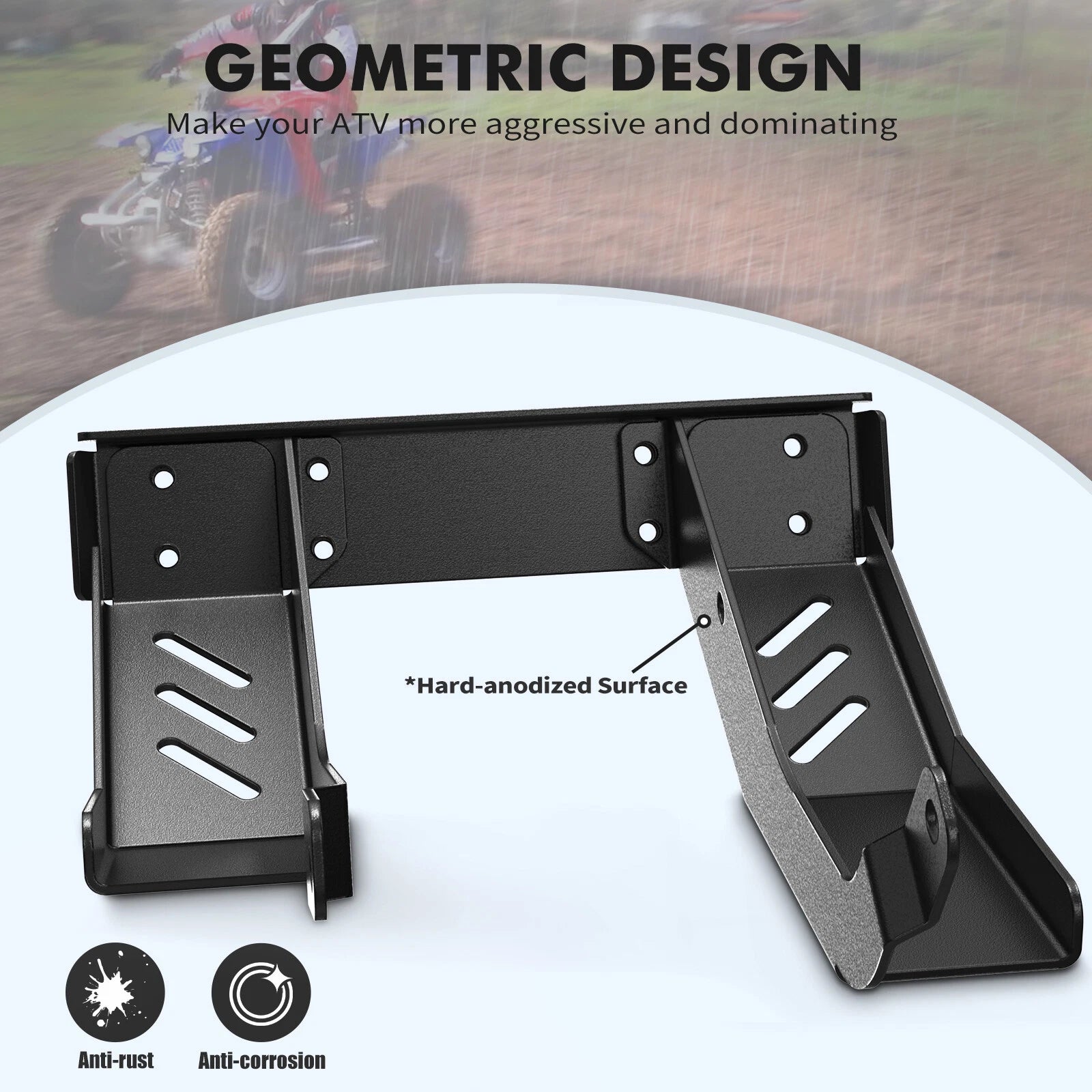 Aluminum Rear Swingarm Skid Plate Guard for Yamaha Blaster YFS200 (1988–2006)
