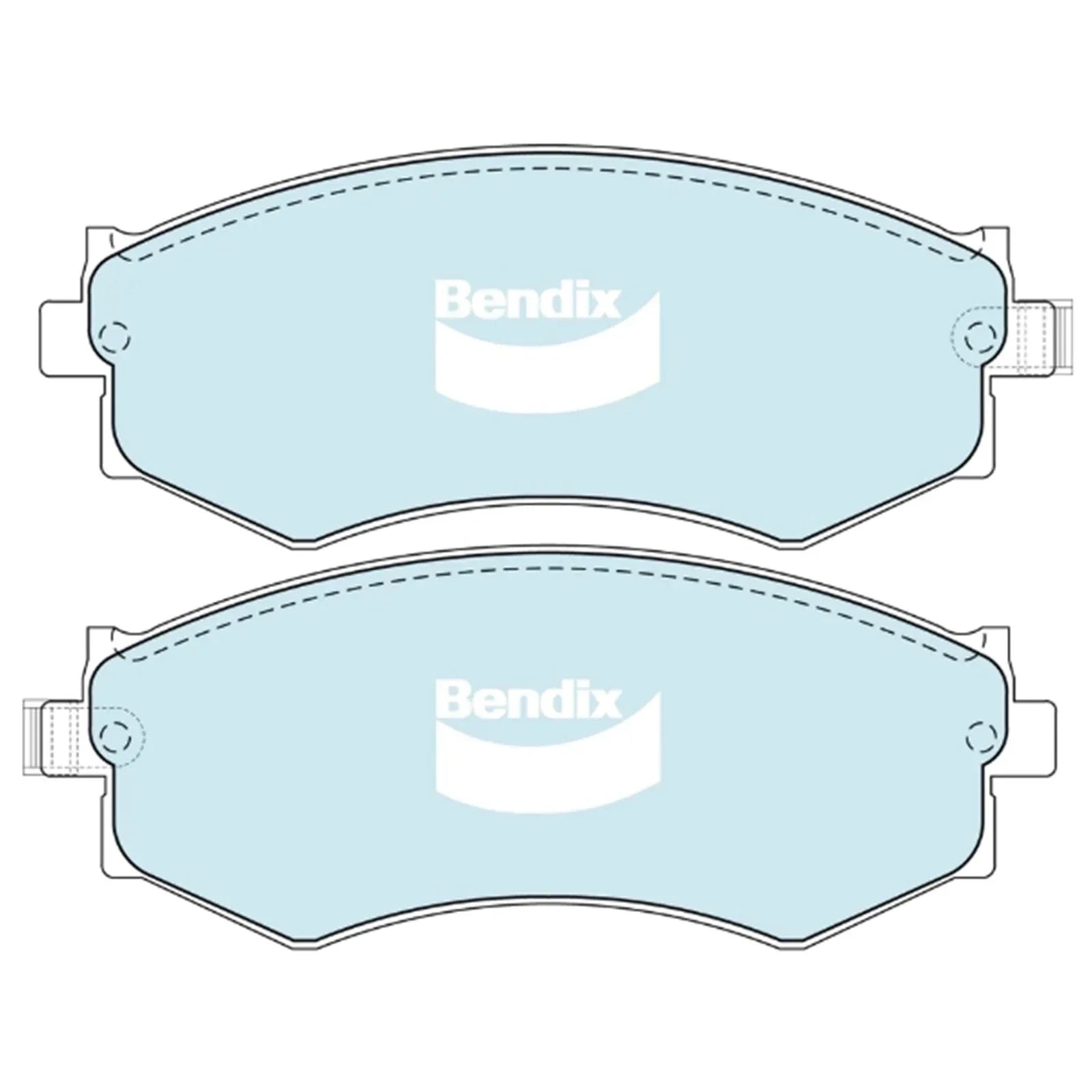 Front Disc Brake Pads Set for Nissan Pintara U12 2.0L CA20E 2.4L KA24E 1989~1992