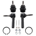 Front Tie Rod End Links Ball Joints for Chrysler Sebring (2007–2010) Dodge Avenger (2008–2010)