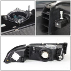 Smoked/Clear Side Headlight Lamps for Dodge Stratus Cirrus (1995–2000)