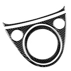 Carbon Fiber Gear Shift Panel Cover Trim for Fiat 500 (2012-2015)