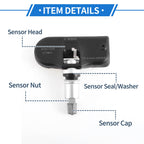Tire Pressure Sensor 433MHz for Volkswagen Passat R36 (2005–2010) 1 Pc 1K0907255B