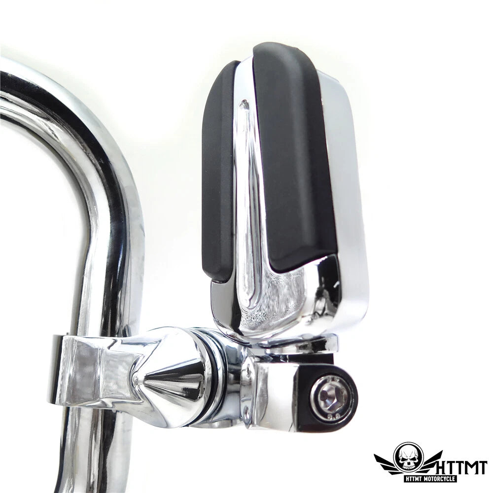 2.5" Short Slipstream Foot Peg Rubber Kit for Harley Sportster Dyna