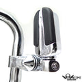 2.5" Short Slipstream Foot Peg Rubber Kit for Harley Sportster Dyna