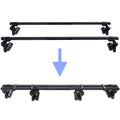 Complete Roof Rack System for Ford Mustang (1979–1993), Honda Accord (1990–200)