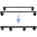 Complete Roof Rack System for Ford Mustang (1979–1993), Honda Accord (1990–200)