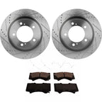 Front Brake Disc and Pad Kit for Toyota Sequoia (2008–2022) Ceramic