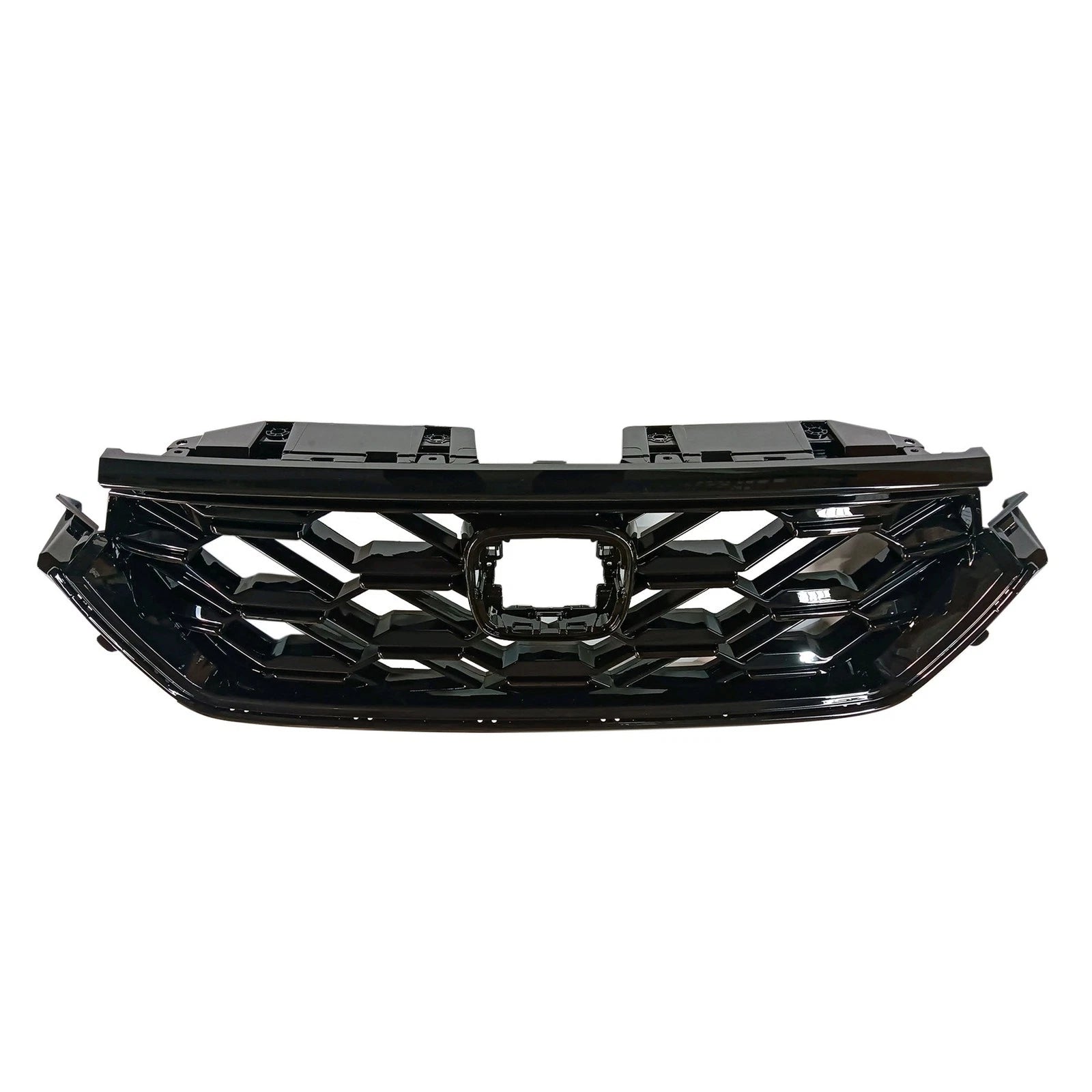 Front Upper Grille Glossy Black for Honda CR-V Sport Hybrid (2023–2024)