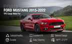 All Weather Floor Mat Cargo Liners for Ford Mustang (2015–2023)