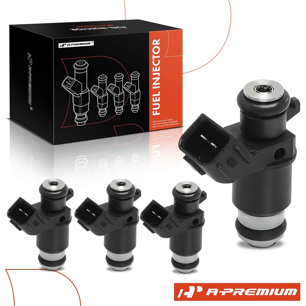Set of 4 Fuel Injectors for Honda Civic (2001–2005) L4 1.7L SOHC