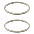 2pc Exhaust Pipe Seal Set for W212 E300 E350 E400 X166 GLE350 GLE400