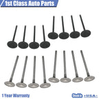 16X Exhaust Intake Valves for Chevy Cobalt HHR Pontiac 2.0L 2.2L (2005–2010)