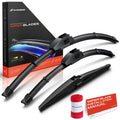 3Pcs Windshield Wiper Blades for Toyota Matrix (2003–2008)