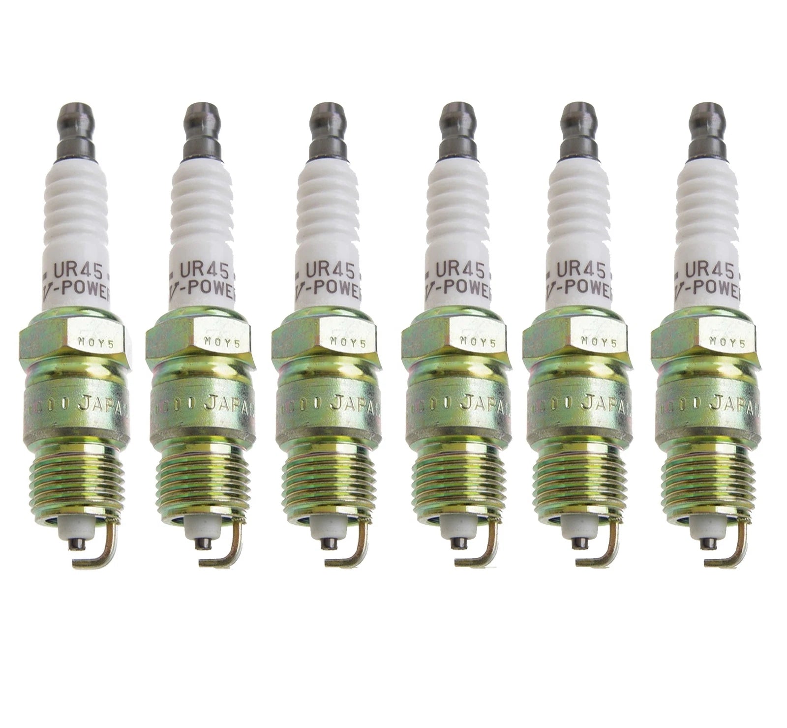 Set of 6 NGK V-Power Spark Plugs for Buick Chevrolet Cadillac GMC Oldsmobile