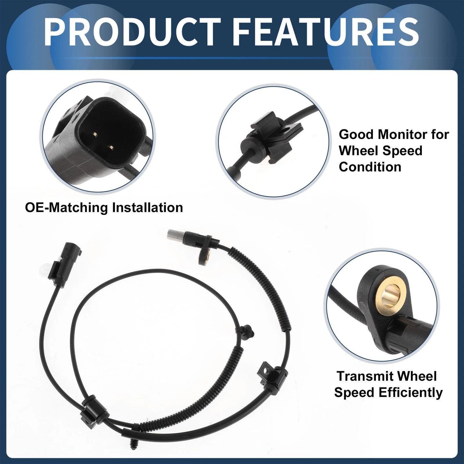 ABS Wheel Speed Sensor No.DC3Z2C204C for Ford F-250 Super Duty (2013–2016)