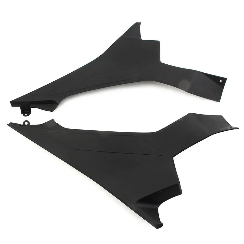 Black Seat Side Fairing Cowl Panel Covers for KAWASAKI Ninja 400 (2018-2020)