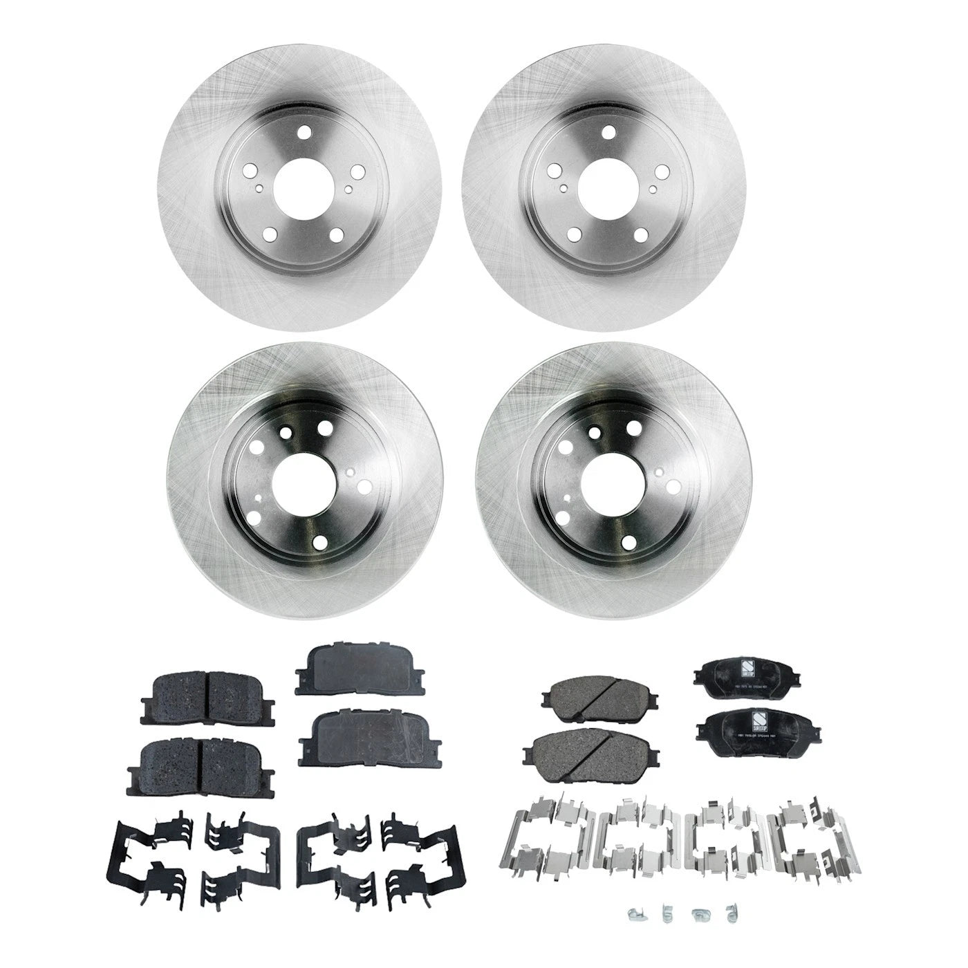 Brake Disc Rotors and Pads Kit for Lexus ES330 (2004–2006)