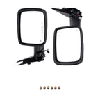 Heated Convex Power Side Mirror Set for Dodge Ram 1500/2500/3500 (2009–2018)