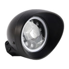 9-Bulb Beam Headlight Fog Lamp for Racer Bobber Chopper (Custom Fit)