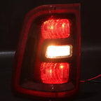 Set of 2 Rear Black Halogen Tail Lights for Ram 1500 (2025)