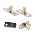 Set of 2 Sliding Door Guide Locator Stoppers for Cabinet Door